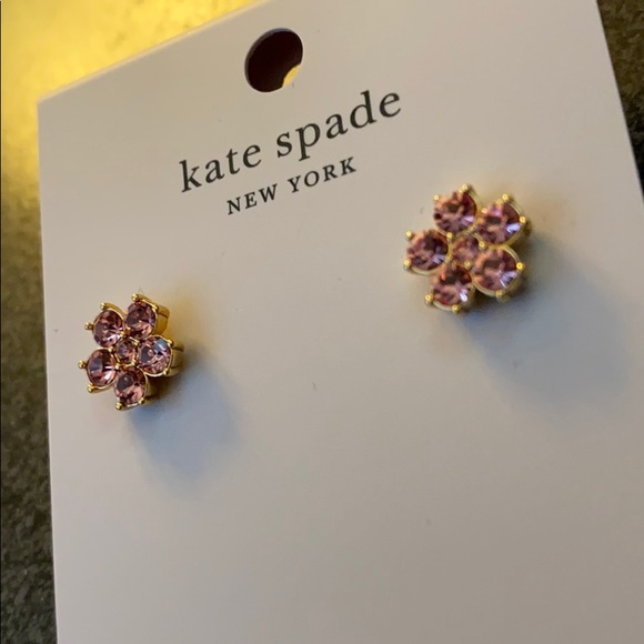 NEW Kate Spade flower stud earrings - Picture 3 of 8